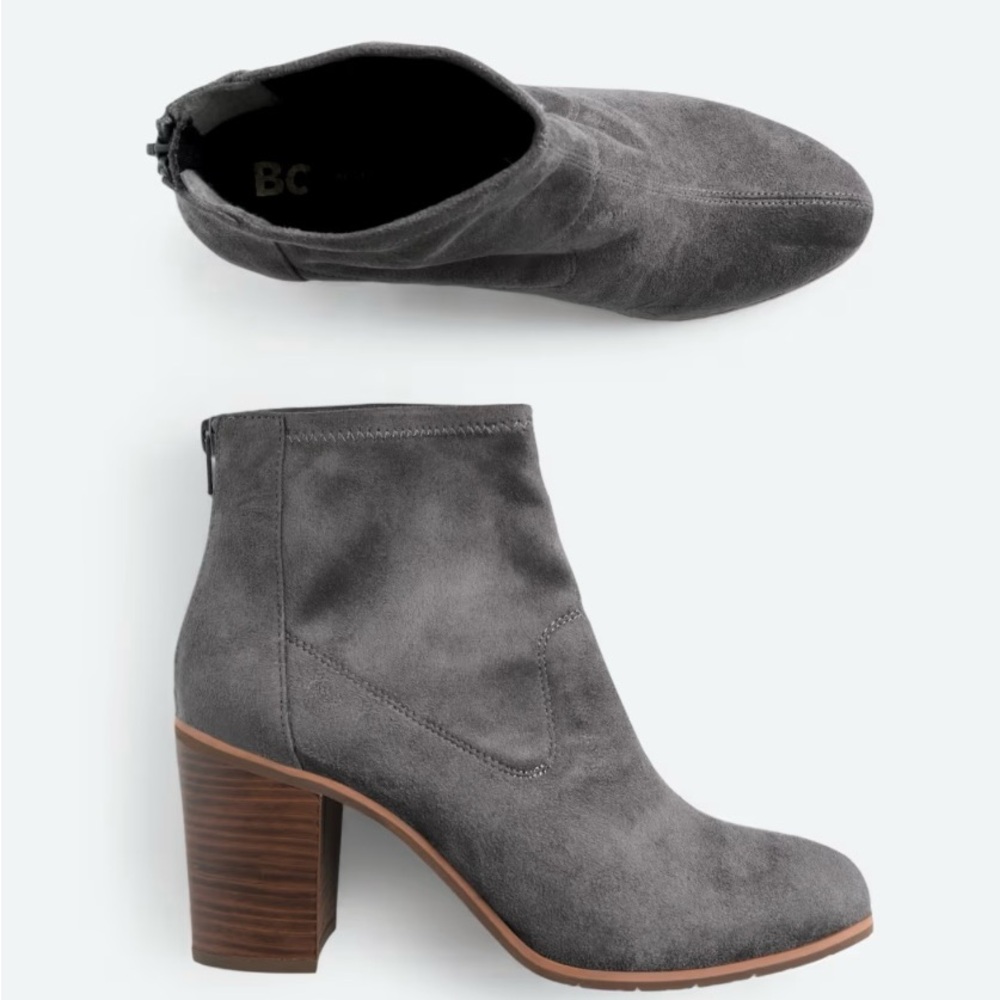 BC Footwear Ringmaster Vegan Suede Bootie in Brown